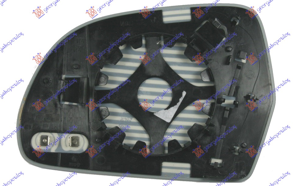 STAKLO RETROVIZORA SA GREJACEM (KONVEKSNO) SKODA OCTAVIA 5 2008-2013 (3U4)
