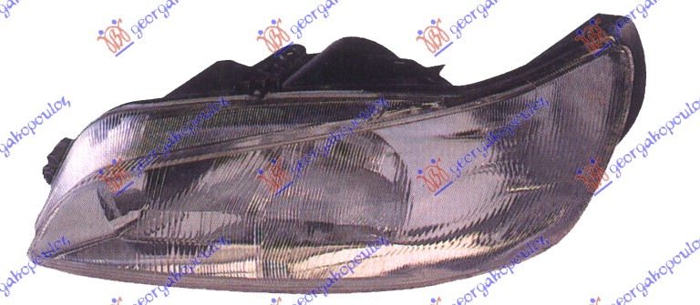 FAR ELEKTRICNI JEDNO SOCIVO (DEPO) PEUGEOT 306 1996-1999 (7B/N3/N5)