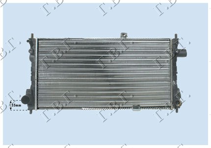 HLADNJAK MOTORA 1.3CC (53x28.5) OPEL KADETT D 1980-1985 (31/34/41/44/32/37)