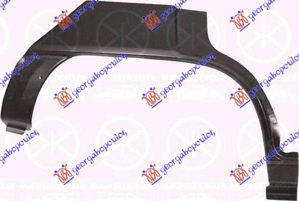 RUB 4 VRATA OPEL KADETT E 1985-1988 (T85)