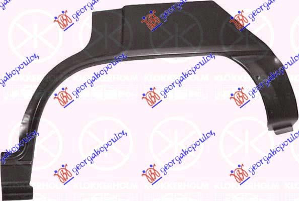 RUB 4 VRATA OPEL KADETT E 1985-1988 (T85)