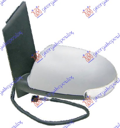 RETROVIZOR ELEKTRICNI SA GREJACEM PM (MIGAVAC) (ASFERICNO STAKLO) VW CROSS TOURAN 2007-2010 (1T1/1T2)