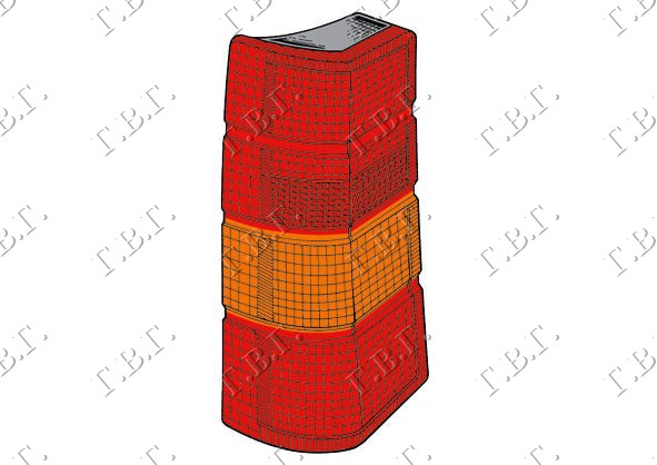 STOP LAMPA KARAVAN  KADETT E 88-90