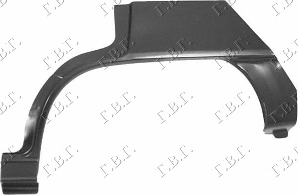 RUB 4 VRATA OPEL KADETT E 1988-1990 (T85)