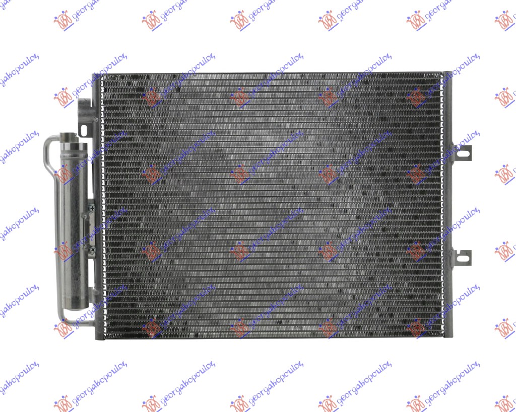 HLADNJAK KLIME 1.2i 8V1.2/1.6i (510x398x12) RENAULT TWINGO 2012-2014 (CN0)
