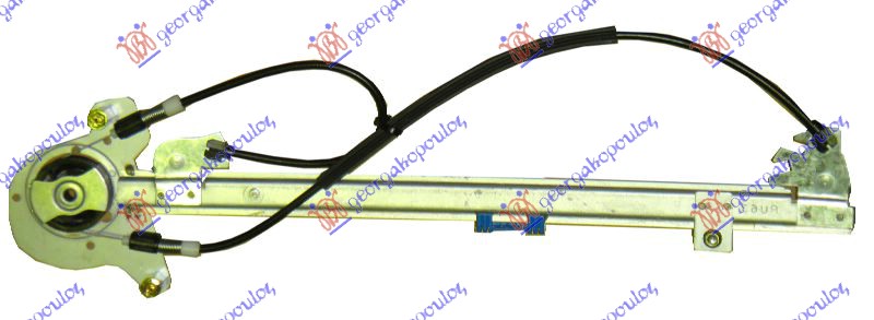 PODIZAC PREDNJEG PROZORA ELEKTRICNI (BEZ MOTORA) RENAULT MEGANE SCENIC 1999-2003 (JA0/JA1)