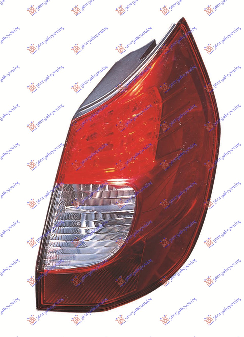 STOP LAMPA 2006- (DEPO) RENAULT SCENIC 2003-2009 (JA0/JA1)