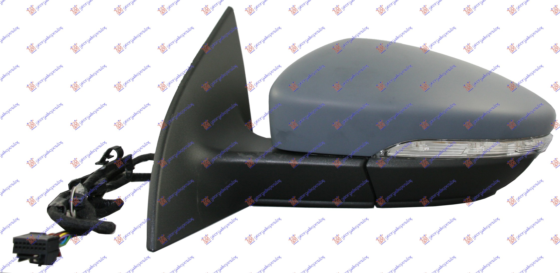 RETROVIZOR ELEKTRICNI SA GREJACEM PM (MIGAVAC) VW PASSAT CC 2012-2017 (358)