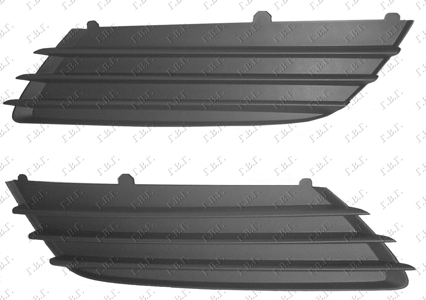 RESETKA PREDNJEG BRANIKA (BEZ MAGLENKE) 5 VRATA -07 (SET) OPEL ASTRA H 2004-2010 (A04)