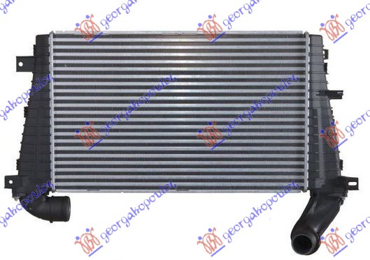 HLADNJAK INTERKULERA 1.7 CDTi (52x32x27) OPEL ASTRA H 2004-2010 (A04)