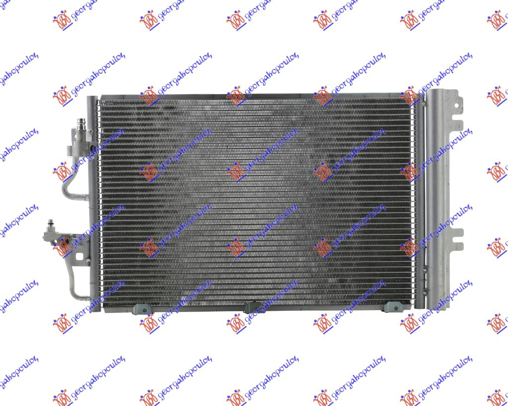 HLADNJAK KLIME 1.4/1.6i 16V (540x360x16) OPEL ASTRA H 2004-2010 (A04)