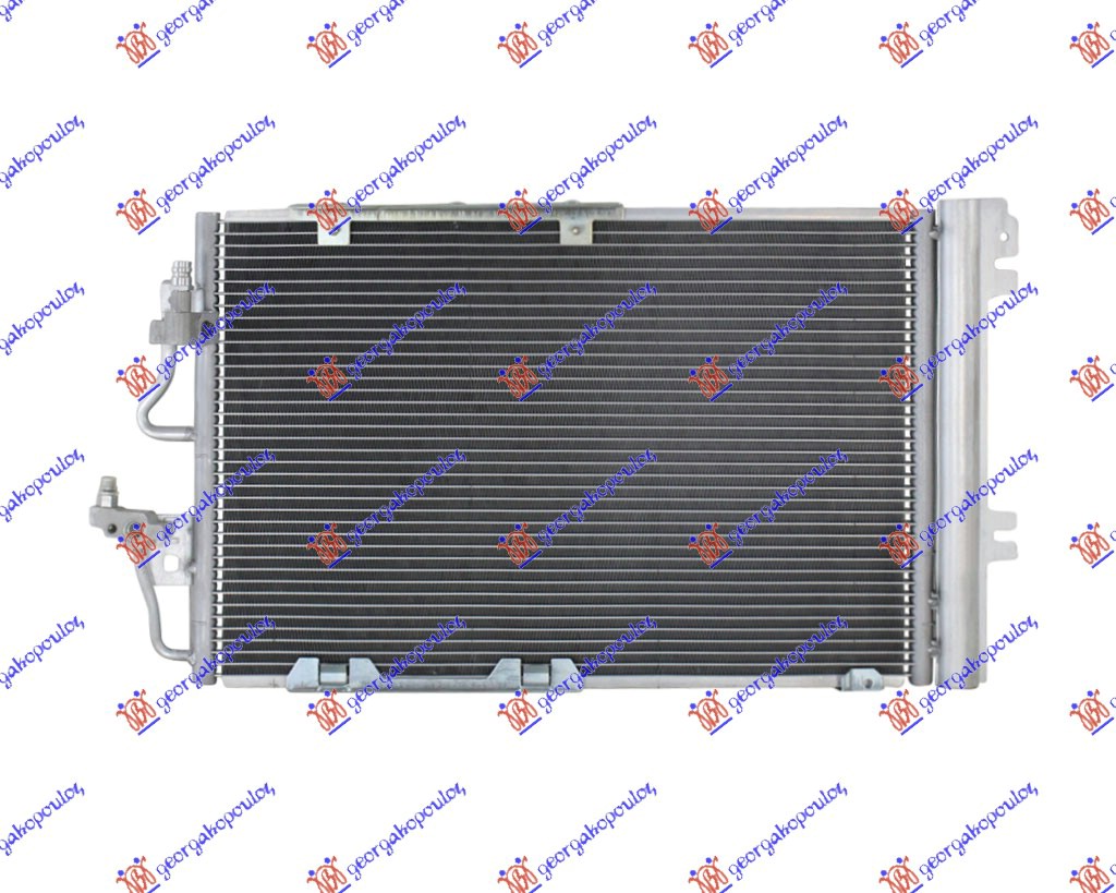 HLADNJAK KLIME 1.8/2.2i 16v (555x382x12) OPEL ASTRA H 2004-2010 (A04)