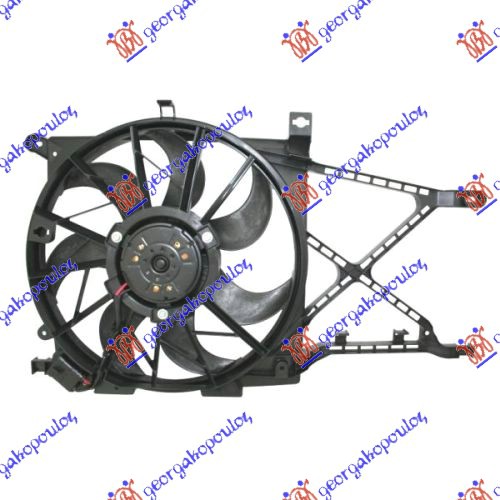 VENTILATOR HLADNJAKA KOMPLET (BENZIN) (Z16XEP-Z18XEP) (3 PIN) OPEL ZAFIRA 2005-2012 (A05)