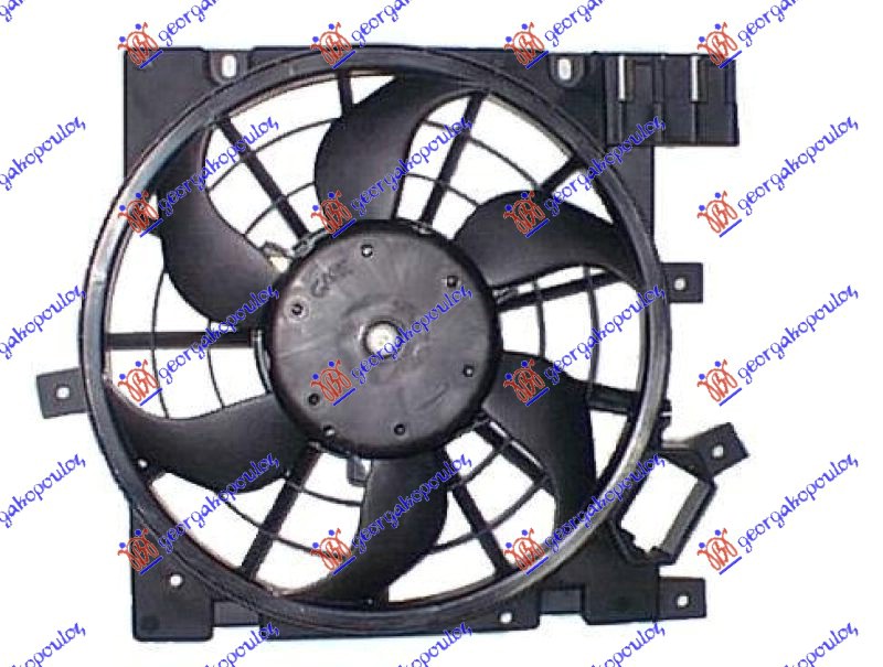 VENTILATOR KLIME KOMPLET (1.3/1.7/1.9 CDTI/2.0 OPC) OPEL ZAFIRA 2005-2012 (A05)