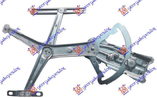 PODIZAC PREDNJEG PROZORA ELEKTRICNI (BEZ MOTORA) 3/5 VRATA OPEL ASTRA H 2004-2010 (A04)