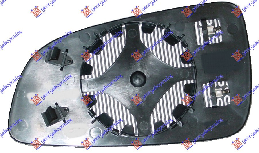 STAKLO RETROVIZORA SA GREJACEM (KONVEKSNO) OPEL ASTRA H 2004-2010 (A04)