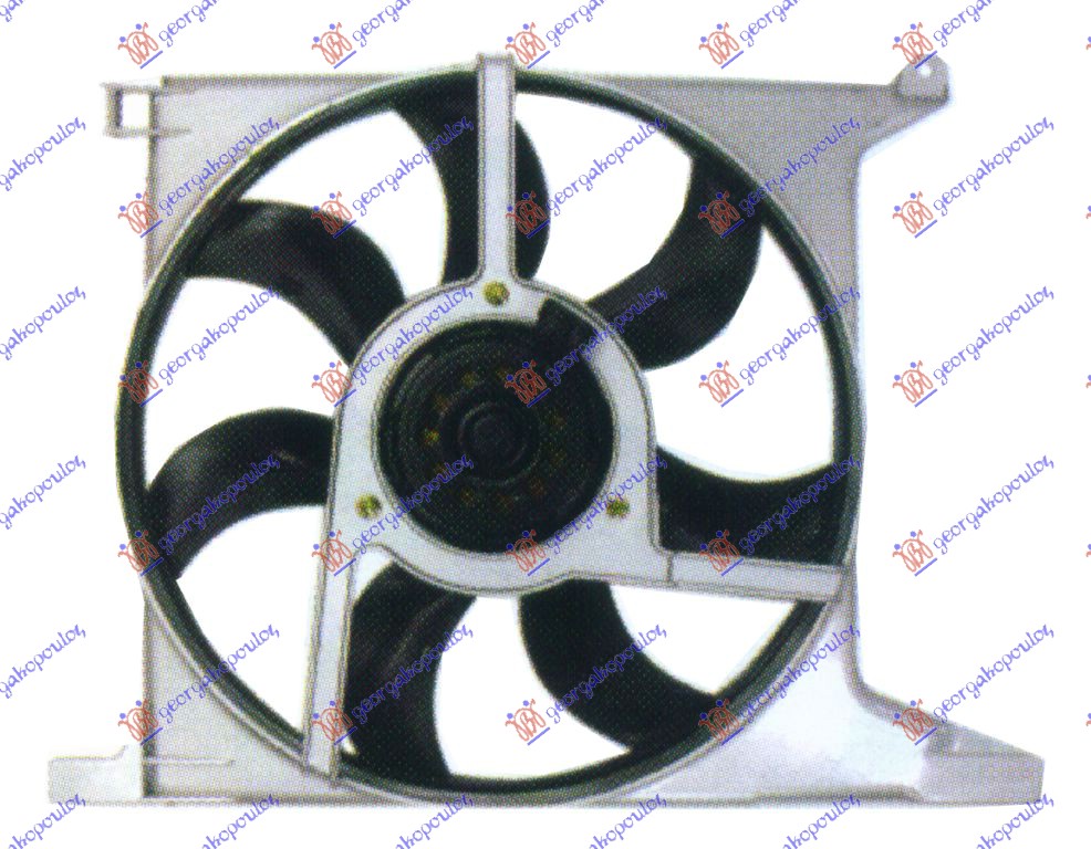 VENTILATOR KOMPLET OPEL VECTRA A 1989-1992 (J89)