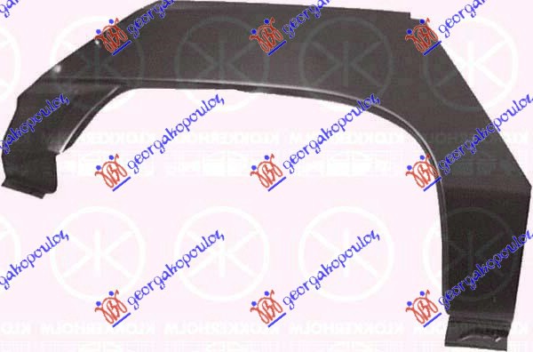 RUB 2 VRATA OPEL CORSA A 1985-1990 (S83)