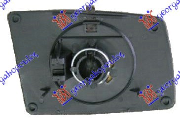 STAKLO RETROVIZORA (RAVNO) OPEL ASTRA F 1991-1994 (T92)