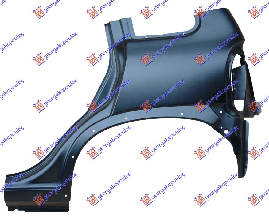 ZADNJI BLATOBRAN 5 VRATA OPEL CORSA B 1993-1995 (S93)