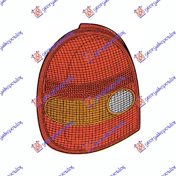 STOP LAMPA 3 VRATA (TYC) OPEL CORSA B 1993-1995 (S93)