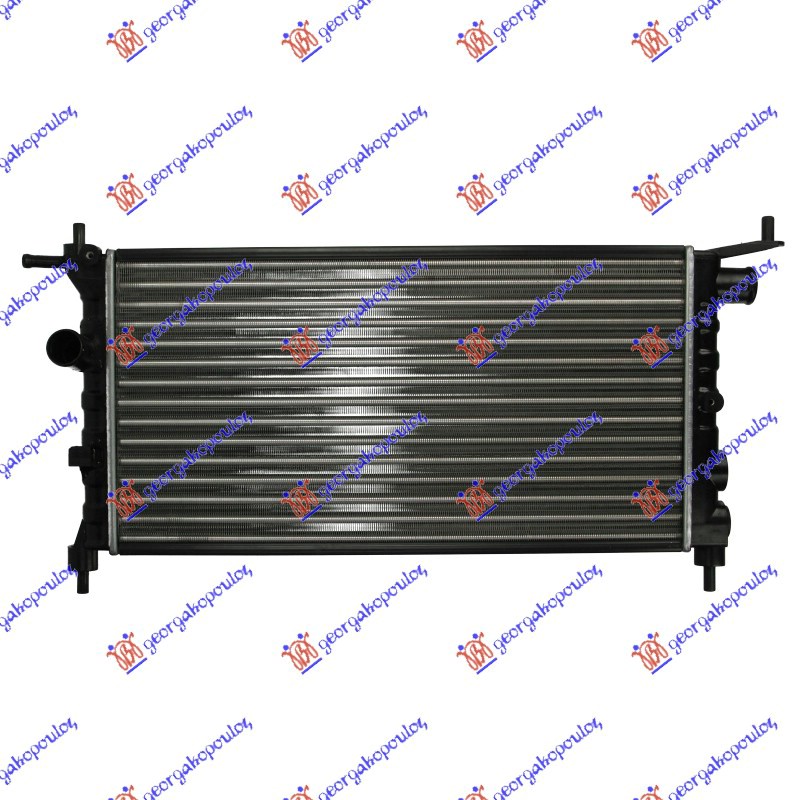 HLADNJAK MOTORA 1.2/1.4 (-AC) (53x28) (DIJAGONALNO) OPEL CORSA B 1993-1995 (S93)
