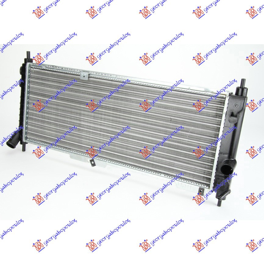 HLADNJAK MOTORA 1.2/1.4 (+AC) (68x27.5) (DIJAGONALNO) OPEL CORSA B 1993-1995 (S93)