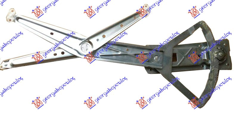 PODIZAC PREDNJEG PROZORA MEHANICKI 3 VRATA OPEL CORSA B 1997-2000 (S93)