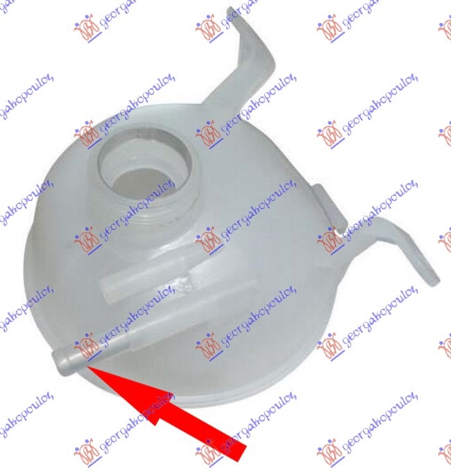 POSUDA ZA ANTIFRIZ (1 IZLAZNA CEV) (1.2 8V/1.4 8V BENZIN) OPEL CORSA B 1997-2000 (S93)