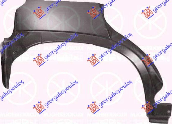 RUB 5 VRATA OPEL CORSA B 1993-1995 (S93)