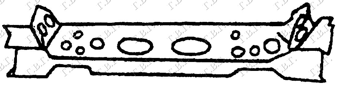 NOSAC HLADNJAKA OPEL ASTRA F 1995-1998 (T92)