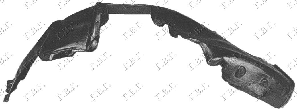 POTKRILO PLASTICNO OPEL ASTRA F 1995-1998 (T92)