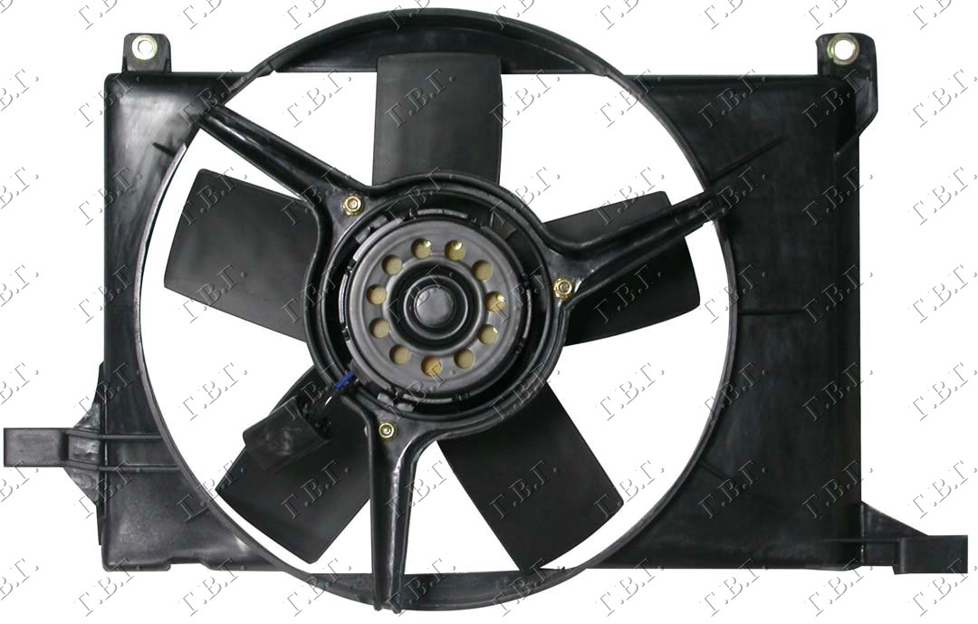VENTILATOR HLADNJAKA KOMPLET (1.4/1.6 16V BENZIN) (+AC) OPEL CORSA B 1996-1997 (S93)