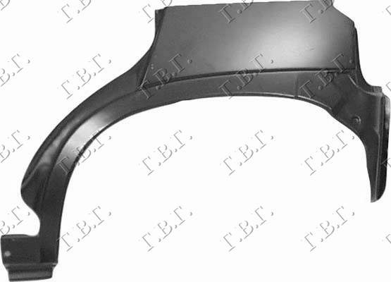 RUB 5 VRATA OPEL CORSA B 1996-1997 (S93)