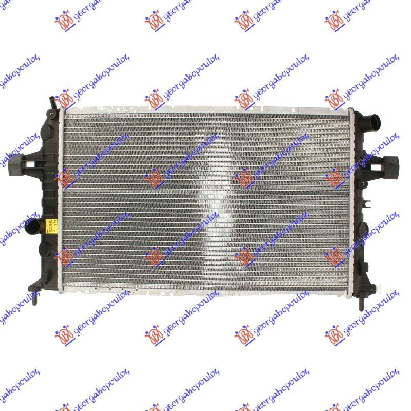 HLADNJAK MOTORA 1.7 TD DIZEL X17DTL (+/-AC) (600x370) OPEL ASTRA G 1998-2004 (T98/F35)
