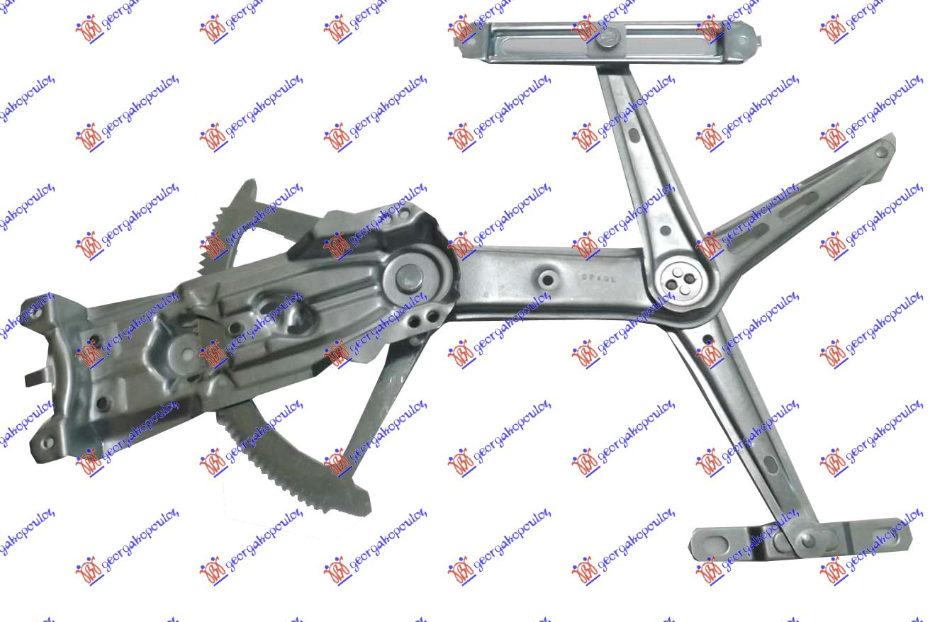 PODIZAC PREDNJEG PROZORA ELEKTRICNI (BEZ MOTORA) 3/5 VRATA OPEL ASTRA G 1998-2004 (T98/F35)