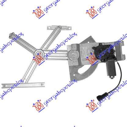 PODIZAC PREDNJEG PROZORA ELEKTRICNI 3/5 VRATA (A KVALITET) OPEL ASTRA G 1998-2004 (T98/F35)