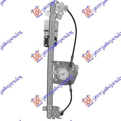 PODIZAC ZADNJEG PROZORA ELEKTRICNI (BEZ MOTORA) 5 VRATA/KARAVAN (A KVALITET) OPEL ASTRA G 1998-2004 (T98/F35)