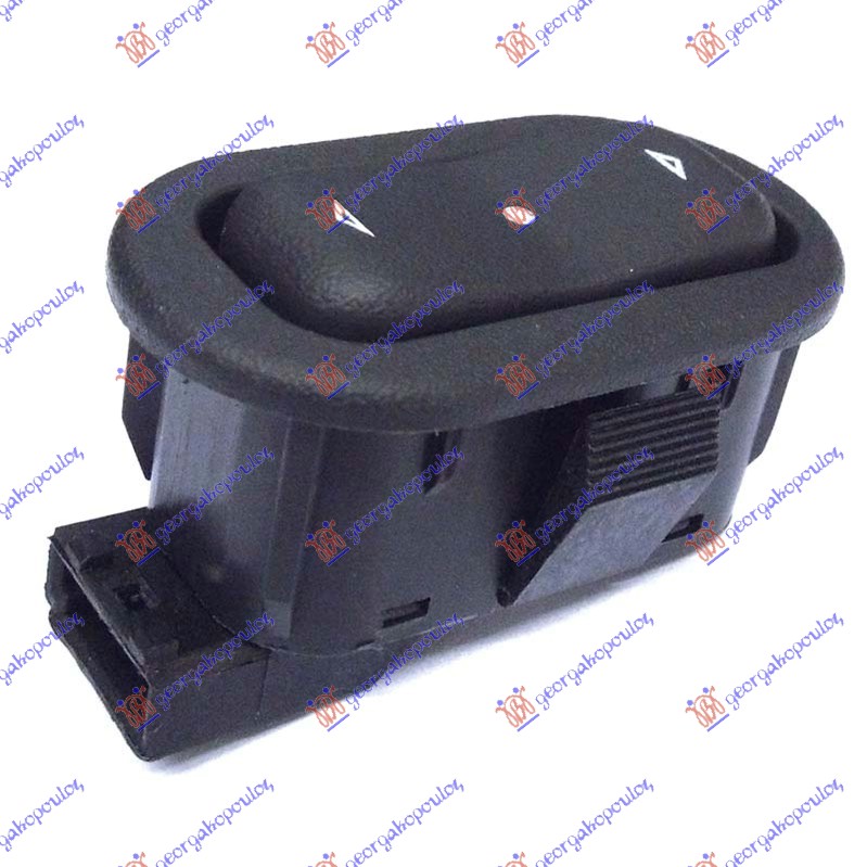 PREKIDAC U ZADNJIM VRATIMA (L=D) (1 TASTER) (4 PIN) OPEL MERIVA 2003-2010 (X03)