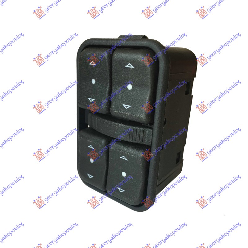 PREKIDAC U PREDNJIM VRATIMA (4 TASTERA) (12 PIN) OPEL MERIVA 2003-2010 (X03)