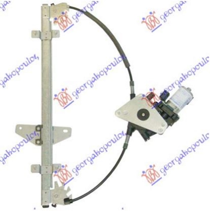 PODIZAC PREDNJEG PROZORA ELEKTRICNI DAEWOO LANOS L/B 1997-2008 (KLAT)