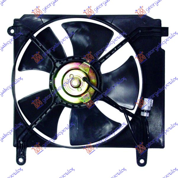 VENTILATOR KOMPLET DAEWOO LANOS L/B 1997-2008 (KLAT)