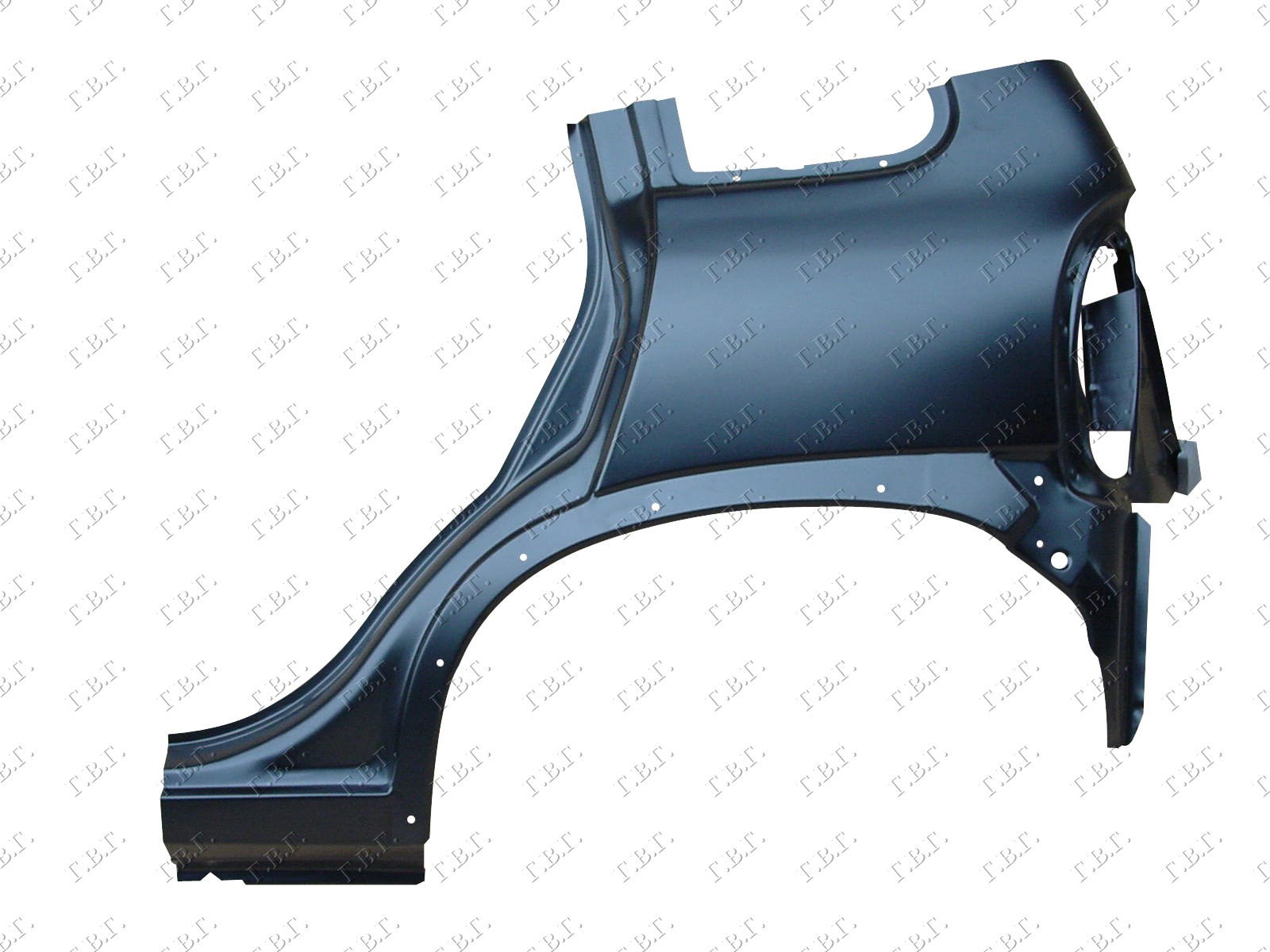 ZADNJI BLATOBRAN 5 VRATA OPEL CORSA B 1997-2000 (S93)