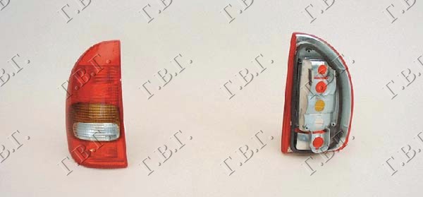 STOP LAMPA 5 VRATA (TYC) OPEL CORSA B 1997-2000 (S93)