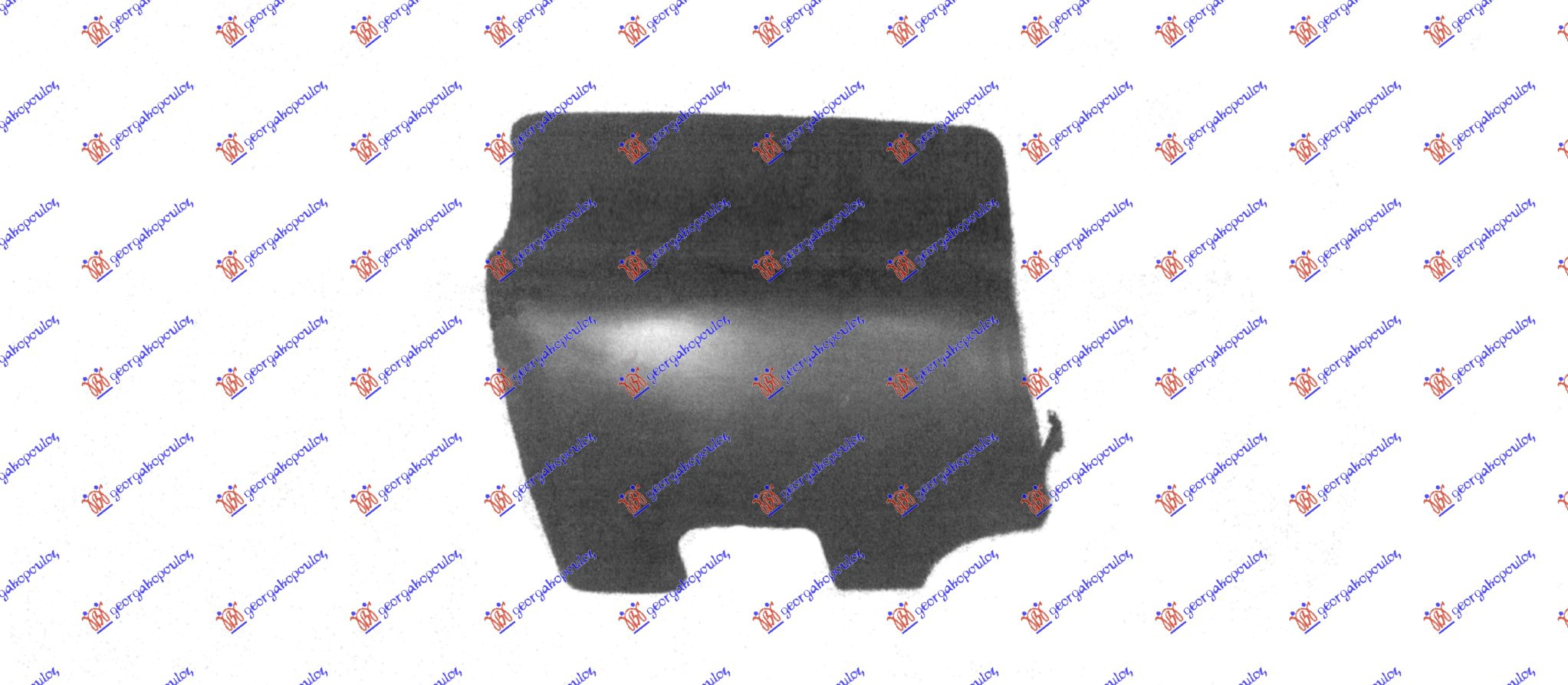 POKLOPAC KUKE ZADNJEG BRANIKA OPEL CORSA B 1997-2000 (S93)