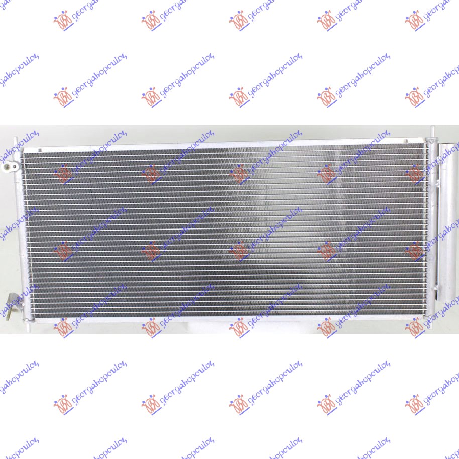 HLADNJAK KLIME 1.2/1.4 (705x300x16) 2004- HONDA JAZZ 2001-2008 (GD/GE3/GE2)