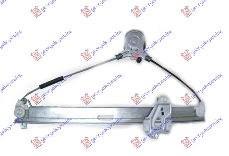 PODIZAC PREDNJEG PROZORA ELEKTRICNI (BEZ MOTORA) HONDA JAZZ 2001-2008 (GD/GE3/GE2)