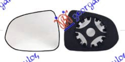 STAKLO RETROVIZORA -2005 (RAVNO) HONDA JAZZ 2001-2008 (GD/GE3/GE2)