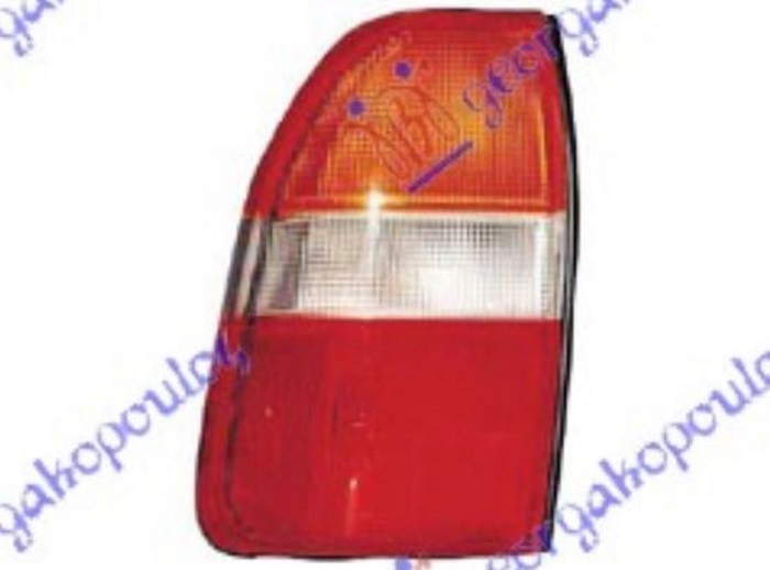 STOP LAMPA KOMPLET (ZUTI MIGAVAC) (TAJLAND) MITSUBISHI P/U L200 1997-1999 (K7T/K6T/K5T)