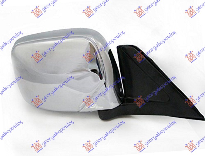 RETROVIZOR MEHANICKI HROM 2WD (RAVNO STAKLO) MITSUBISHI P/U L200 1997-1999 (K7T/K6T/K5T)